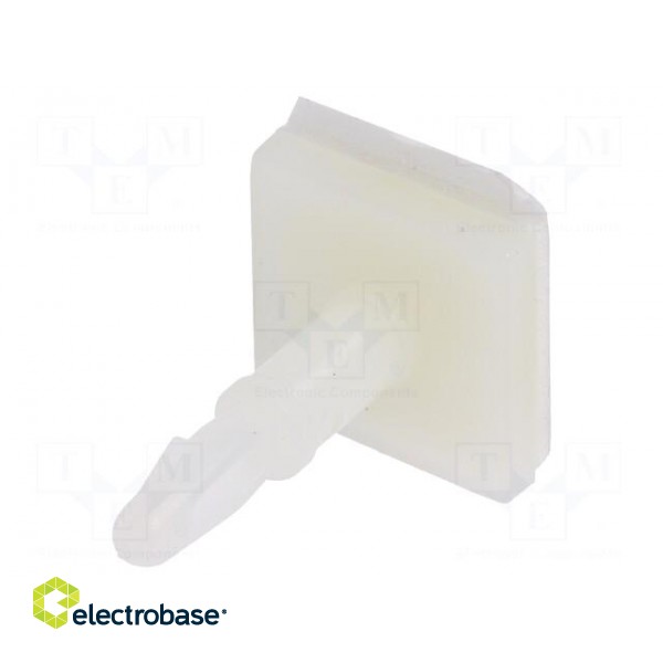 PCB distance | polyamide | L: 11.1mm | self-adhesive,snap fastener
