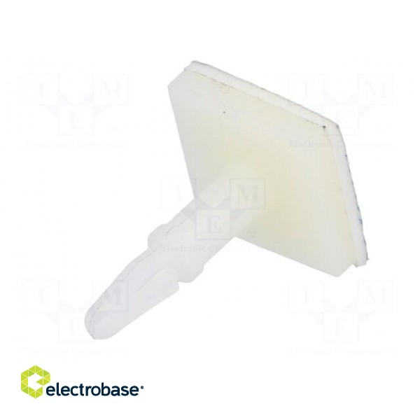 PCB distance | polyamide | L: 11.5mm | self-adhesive | Colour: natural image 2