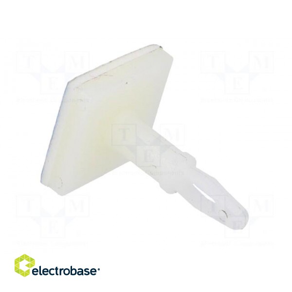 PCB distance | polyamide | L: 11.5mm | self-adhesive | Colour: natural image 8