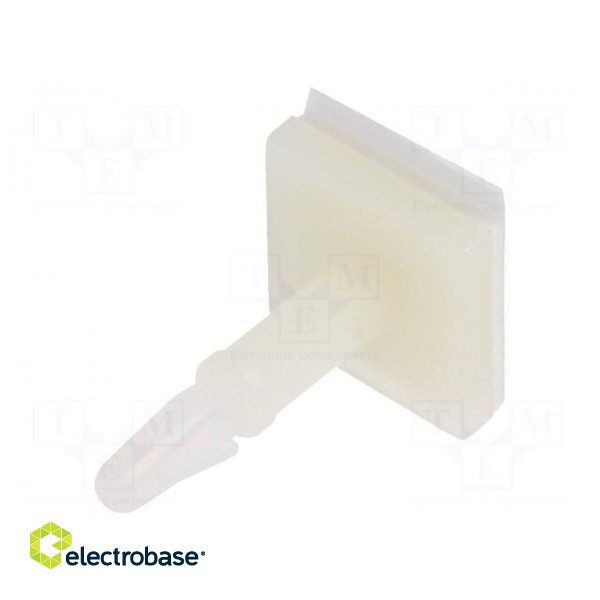 PCB distance | polyamide | L: 12.7mm | self-adhesive,snap fastener