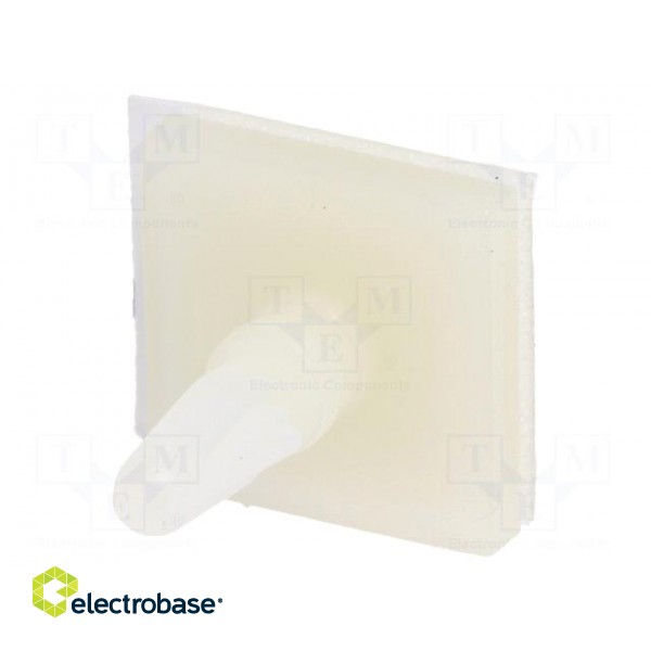 PCB distance | polyamide | L: 6.4mm | self-adhesive,snap fastener