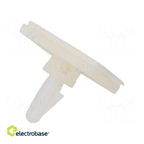 PCB distance | polyamide | L: 6.4mm | self-adhesive,snap fastener