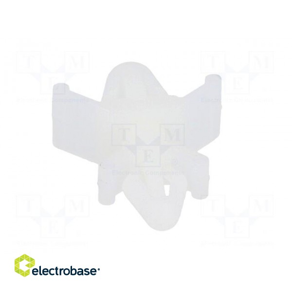 PCB distance | polyamide | L: 6.4mm | snap fastener | natural | UL94V-2 image 9