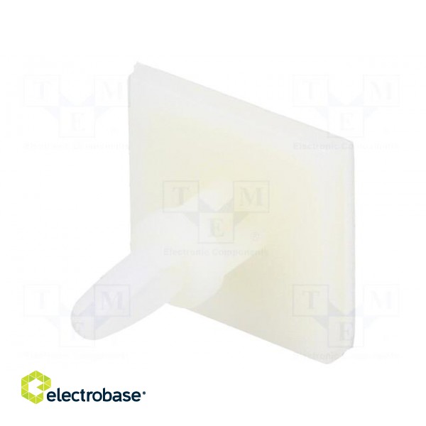PCB distance | polyamide | L: 9.5mm | self-adhesive,snap fastener