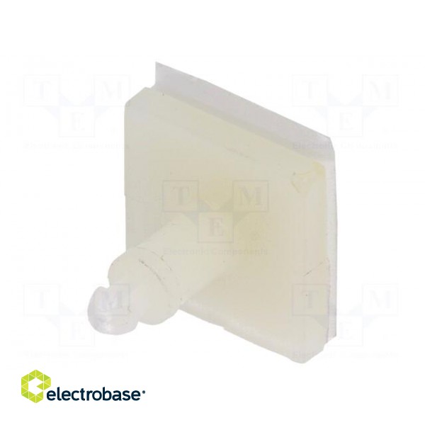 PCB distance | polyamide | L: 9.5mm | self-adhesive,snap fastener