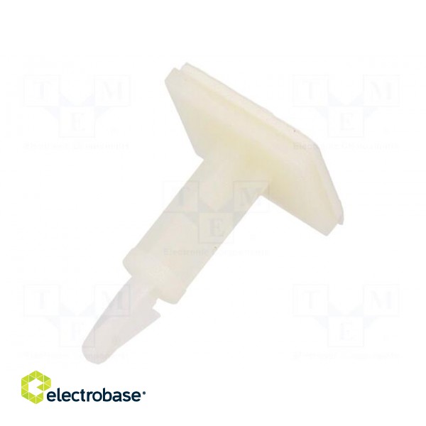 PCB distance | polyamide | L: 19.1mm | self-adhesive,snap fastener