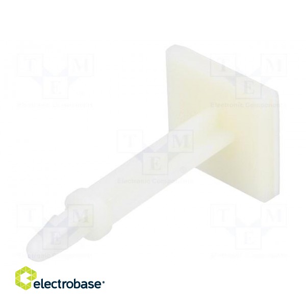 PCB distance | polyamide | L: 28.6mm | self-adhesive,snap fastener