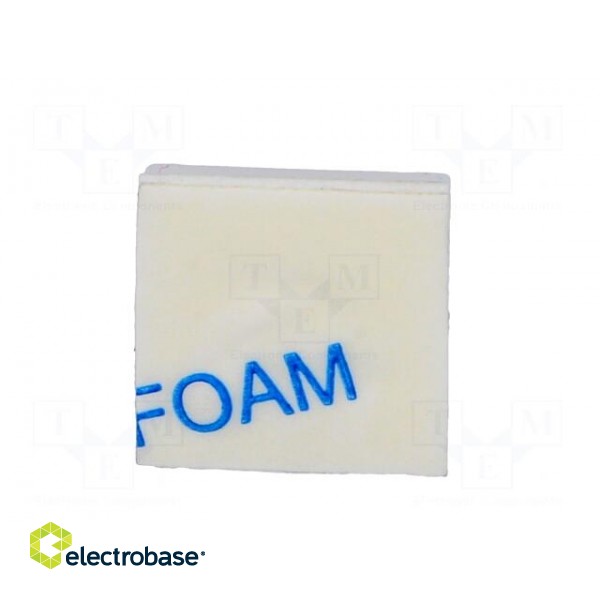 PCB distance | polyamide | L: 3.5mm | self-adhesive | natural | UL94V-2 image 5