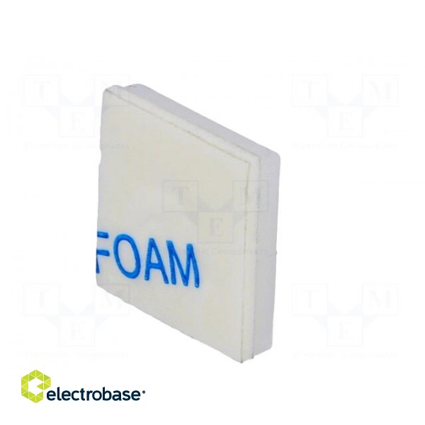 PCB distance | polyamide | L: 3.5mm | self-adhesive | natural | UL94V-2 image 6