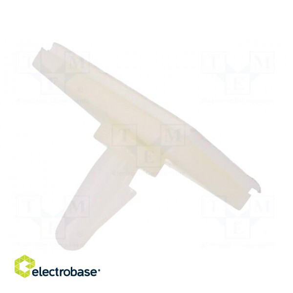PCB distance | polyamide | L: 4.8mm | self-adhesive,snap fastener