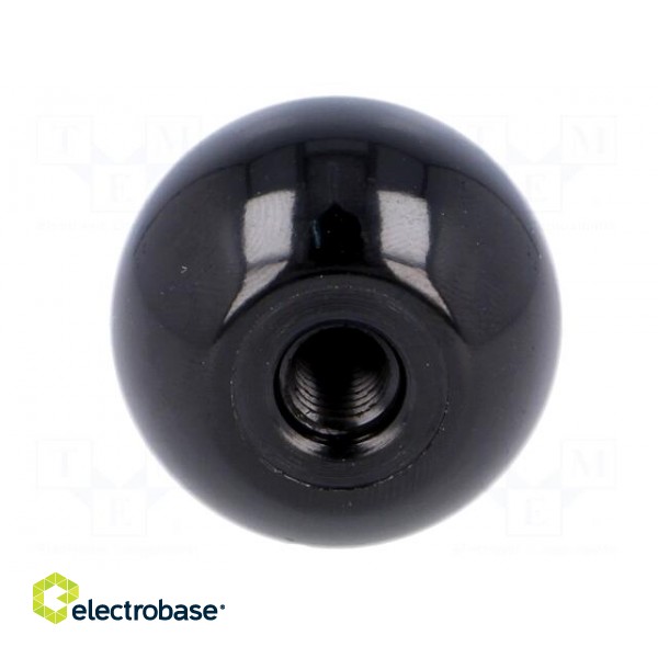 Ball knob | Ø: 32mm | Int.thread: M8 | 14.5mm image 3