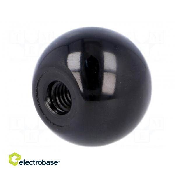 Ball knob | Ø: 32mm | Int.thread: M8 | 14.5mm image 4