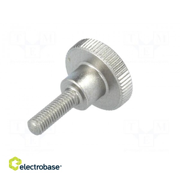Knob | Ø: 12mm | Ext.thread: M3 | 10mm | H: 7.5mm | stainless steel image 5