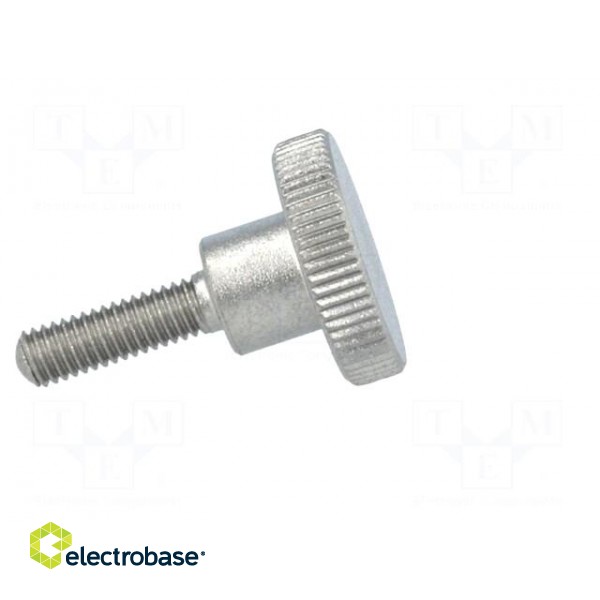 Knob | Ø: 12mm | Ext.thread: M3 | 10mm | H: 7.5mm | stainless steel image 6