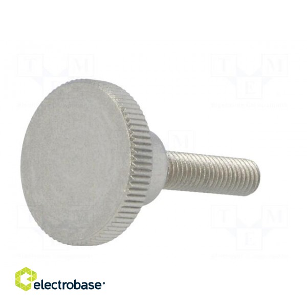 Knob | Ø: 20mm | Ext.thread: M5 | 20mm | H: 11.5mm | stainless steel image 8