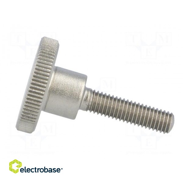 Knob | Ø: 20mm | Ext.thread: M5 | 20mm | H: 11.5mm | stainless steel image 9
