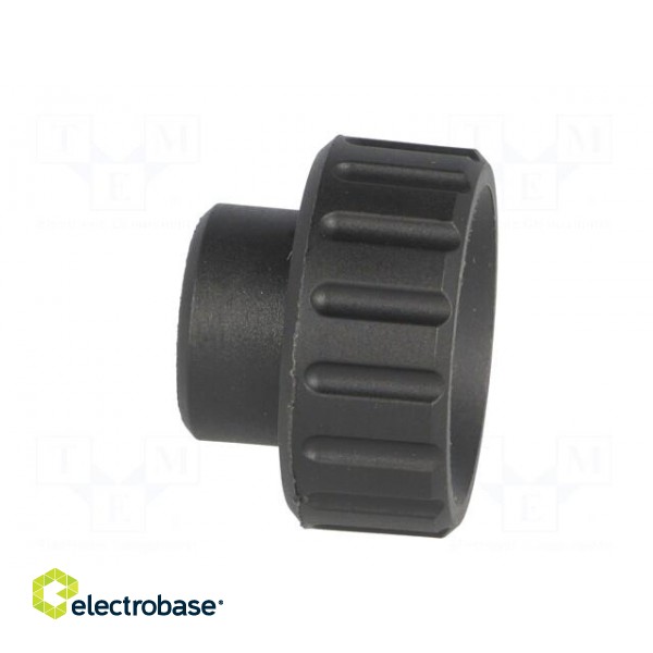 Knob | Ø: 25mm | Int.thread: M8 | 14mm | H: 19mm | polyamide | knurled image 7