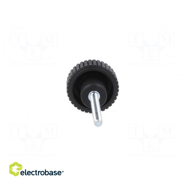 Knob | Ø: 31mm | Ext.thread: M5 | 40mm | H: 24mm | technopolymer PP | MBT-P image 5