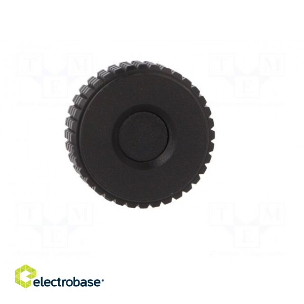 Knob | Ø: 31mm | Ext.thread: M6 | 20mm | H: 24mm | technopolymer PP | MBT-P image 9