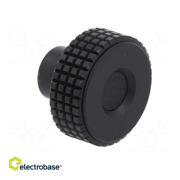 Knob | Ø: 31mm | Int.thread: M5 | 12mm | H: 24mm | technopolymer PP | MBT-B image 8