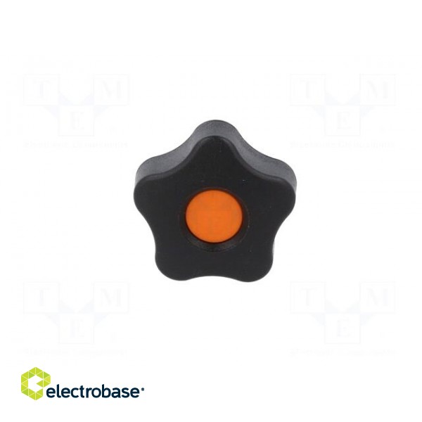 Knob | Ø: 32mm | Ext.thread: M5 | 20mm | H: 23mm | technopolymer PP image 9