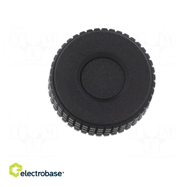 Knob | Ø: 39.5mm | Ext.thread: M6 | 10mm | H: 26.5mm | technopolymer PP image 9