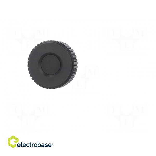 Knob | Ø: 39.5mm | Ext.thread: M6 | 40mm | H: 26.5mm | technopolymer PP image 9