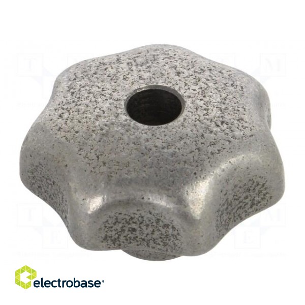 Knob | Ø: 40mm | cast iron | Ømount.hole: 8mm | DIN 6336 paveikslėlis 1