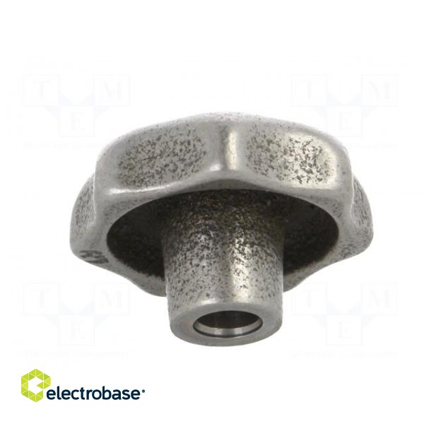 Knob | Ø: 40mm | cast iron | Ømount.hole: 8mm | DIN 6336 image 5