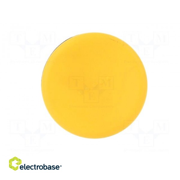 Knob | Ø: 45mm | Ext.thread: M8 | 20mm | technopolymer (PA) | Cap: yellow image 9