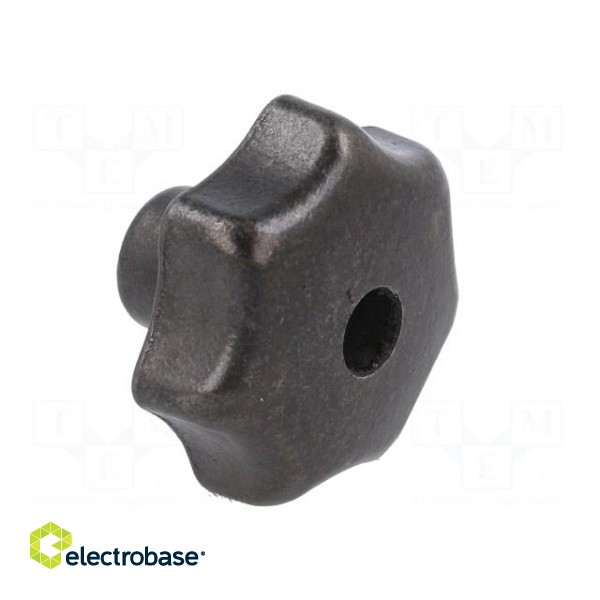 Knob | Ø: 50mm | Int.thread: M10 | cast iron | DIN 6336 image 8