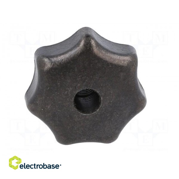 Knob | Ø: 50mm | Int.thread: M10 | cast iron | DIN 6336 image 9