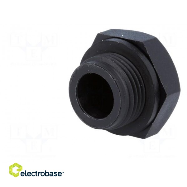 Fill plug | without side hole | Thread: G 3/8" | Overall len: 16mm paveikslėlis 6