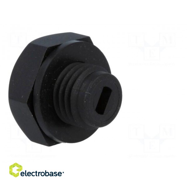 Fill plug | without side hole | Thread: M12 | Overall len: 16mm paveikslėlis 4