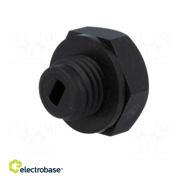 Fill plug | without side hole | Thread: M12 | Overall len: 16mm image 6