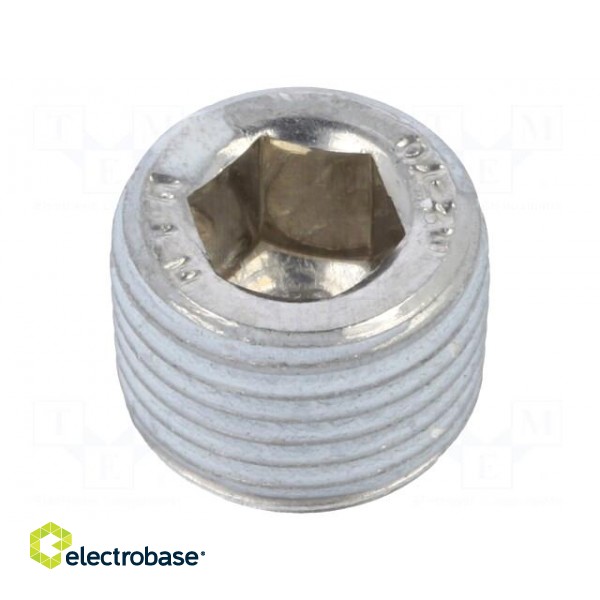 Hexagon head screw plug | with micro encapsulation | DIN: 906 image 2
