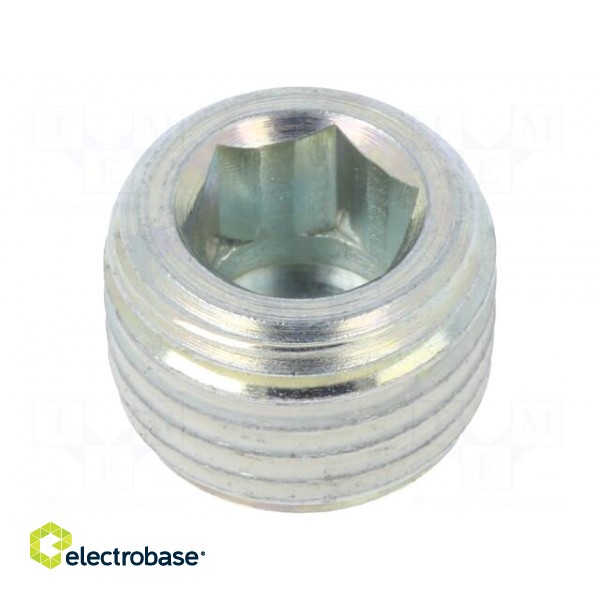 Hexagon head screw plug | with micro encapsulation | Mat: steel фото 2