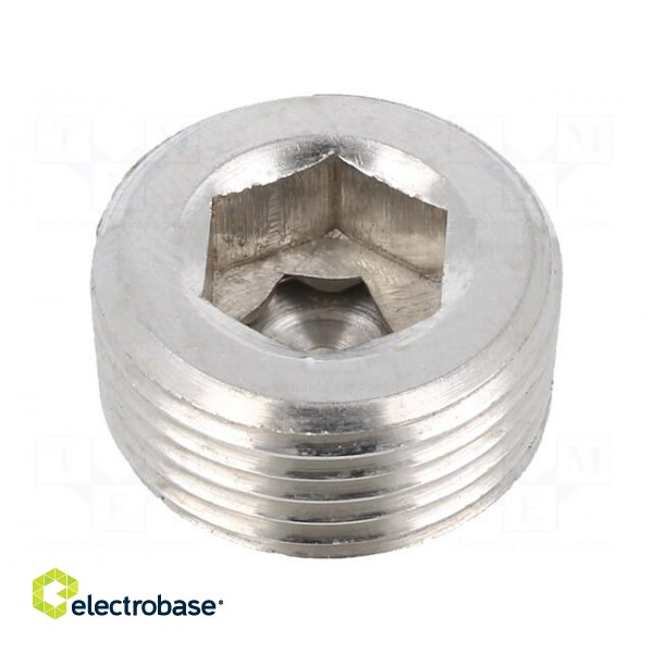 Hexagon head screw plug | without micro encapsulation | DIN 906 фото 2