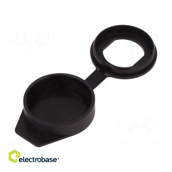Dust cover | elastomer thermoplastic TPE | black | M22 image 2