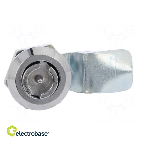 Lock | cast zinc | 10mm | Kind of insert bolt: double-bit insert фото 9