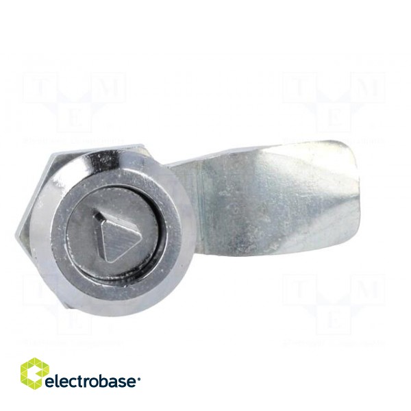 Lock | cast zinc | 16mm | Kind of insert bolt: T7 | Body: black image 9