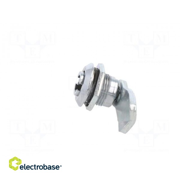 Lock | cast zinc | 18mm | Kind of insert bolt: double-bit insert image 3