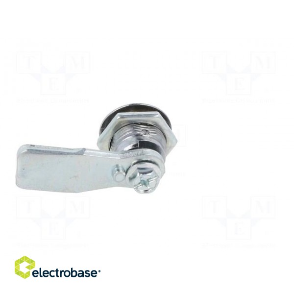 Lock | cast zinc | 18mm | Kind of insert bolt: double-bit insert image 5