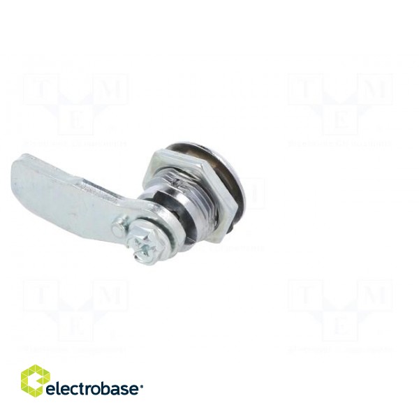 Lock | cast zinc | 18mm | Kind of insert bolt: double-bit insert фото 6