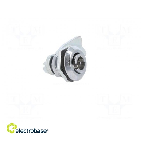 Lock | cast zinc | 18mm | Kind of insert bolt: double-bit insert image 8