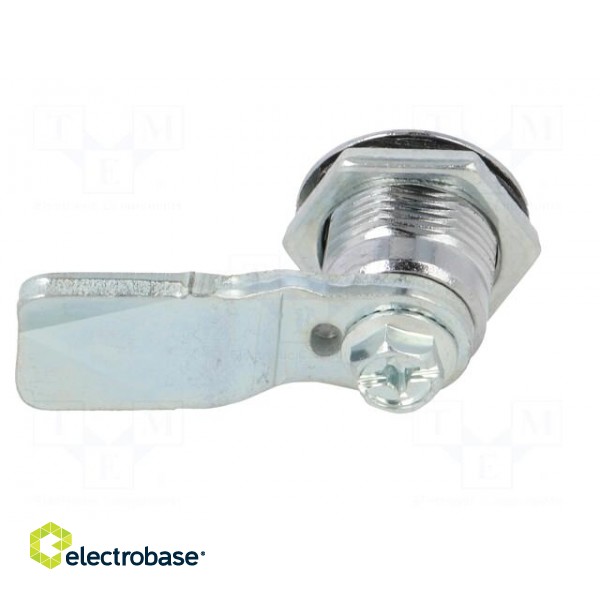 Lock | cast zinc | 22mm | Kind of insert bolt: double-bit insert фото 5