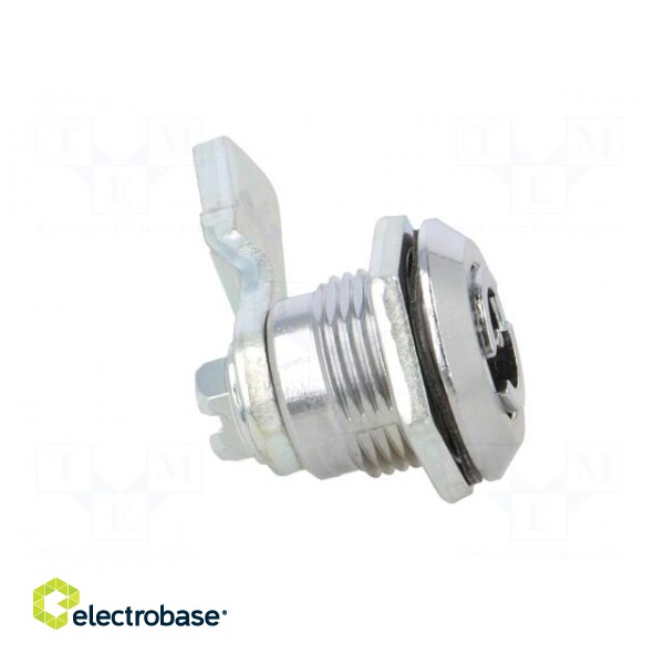 Lock | cast zinc | 22mm | Kind of insert bolt: double-bit insert фото 7