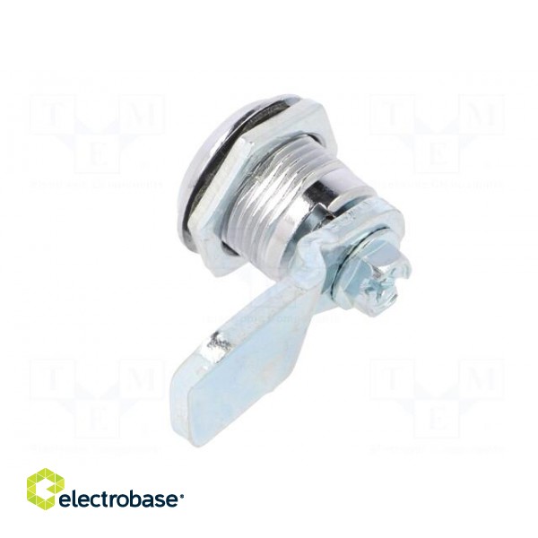Lock | cast zinc | 24mm | Kind of insert bolt: double-bit insert image 4
