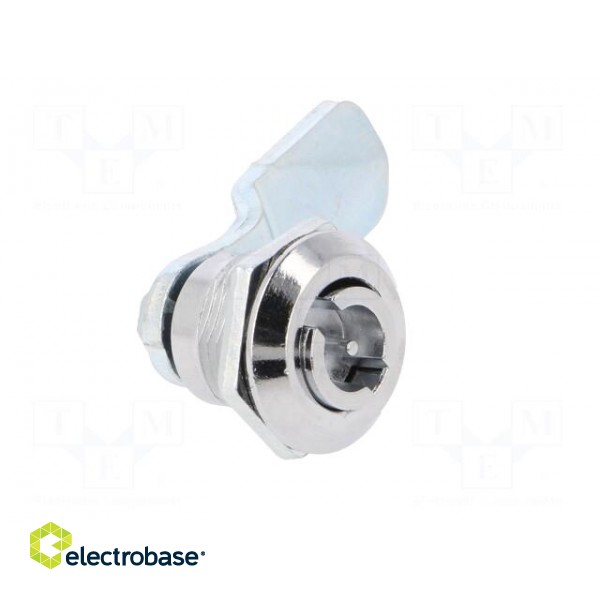 Lock | cast zinc | 24mm | Kind of insert bolt: double-bit insert image 8
