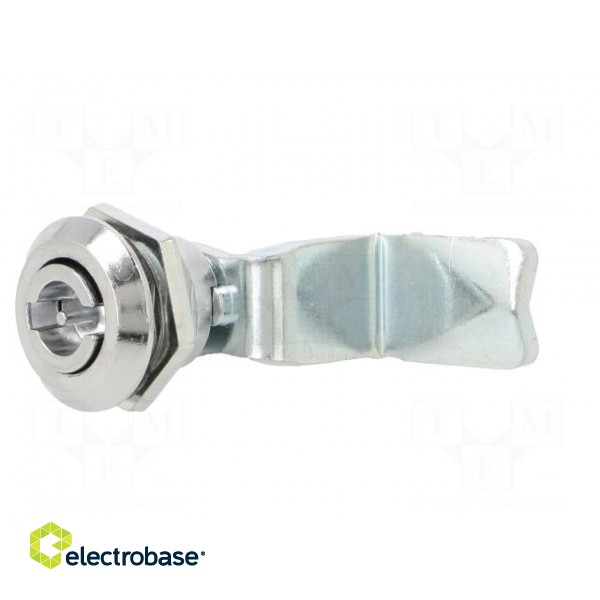 Lock | cast zinc | 40mm | Kind of insert bolt: double-bit insert image 2